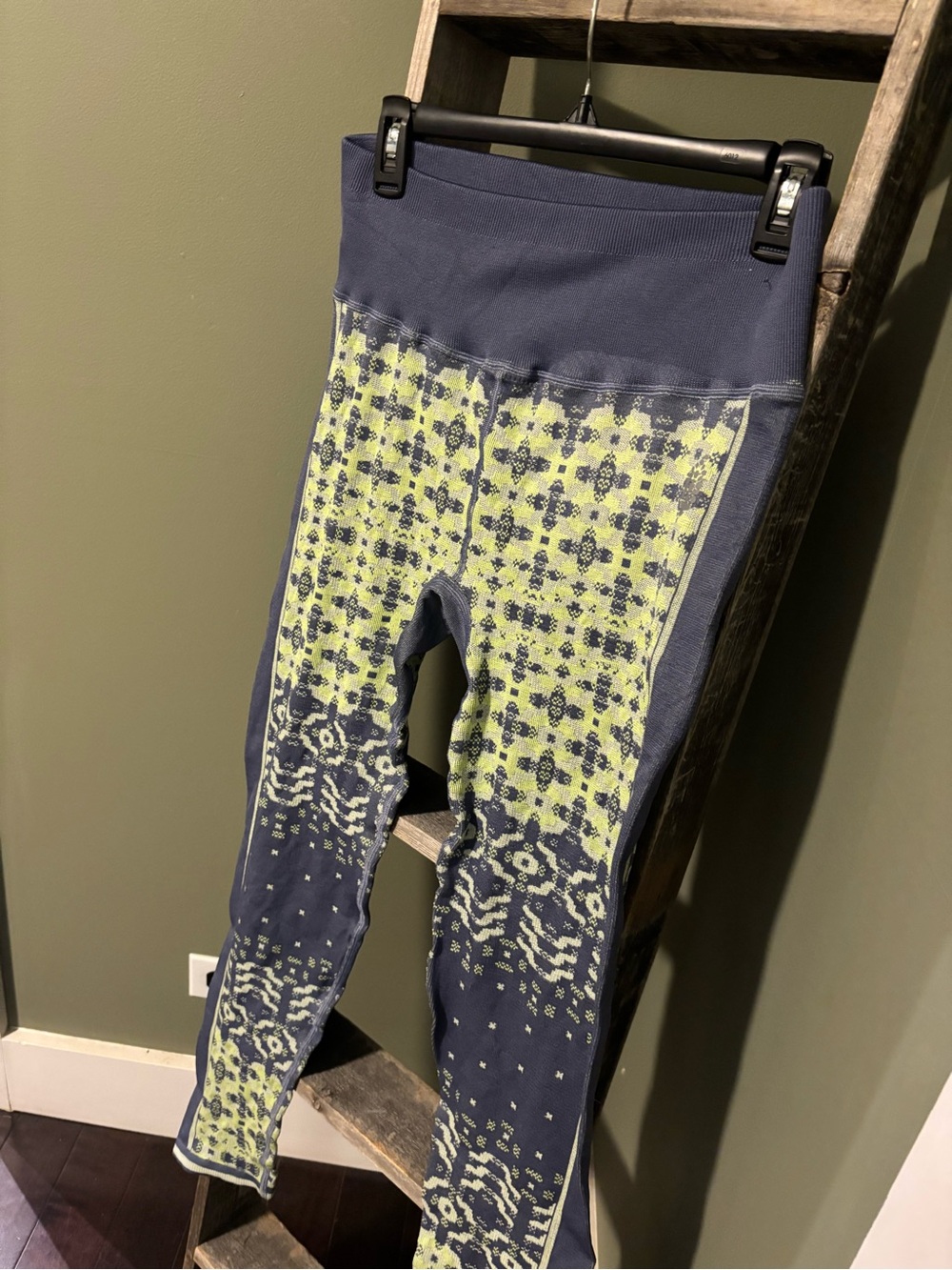 FP Movement Myoko Jacquard Base Leggings M/L - Picture 3 of 5